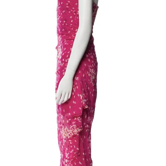 Ramy Brook Women's Pink and Red dress - Picture 3 of 4